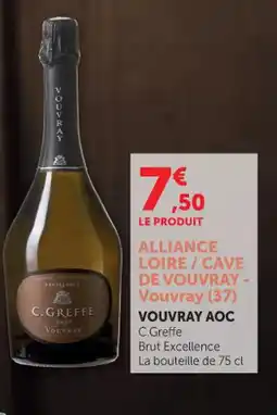 Super U C. GREFFE Vouvray aoc offre