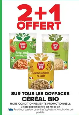 Carrefour Market CÉRÉAL BIO Sur tous les doypacks offre