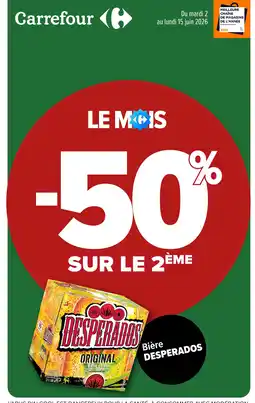 Carrefour DESPERADOS Bière offre