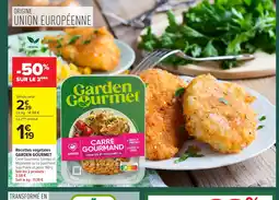Carrefour GARDEN GOURMET Recettes végétales offre