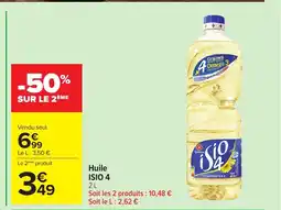 Carrefour ISIO 4 Huile offre