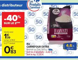 Carrefour CARREFOUR EXTRA Riz offre