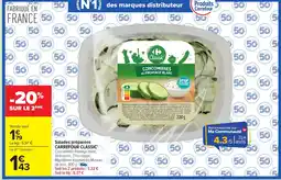 Carrefour CARREFOUR CLASSIC Salades préparées offre