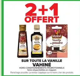 Carrefour VAHINE Sur toute la vanille offre