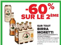 Carrefour BIRRA MORETTI offre
