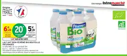Intermarché PÂTURAGES Lait uht demi-écrémé bio bouteille offre