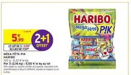 Intermarché HARIBO Méga fête pik offre