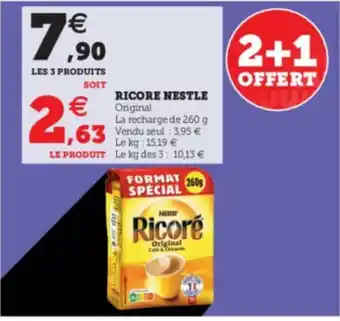 Super U Ricore Nestle offre