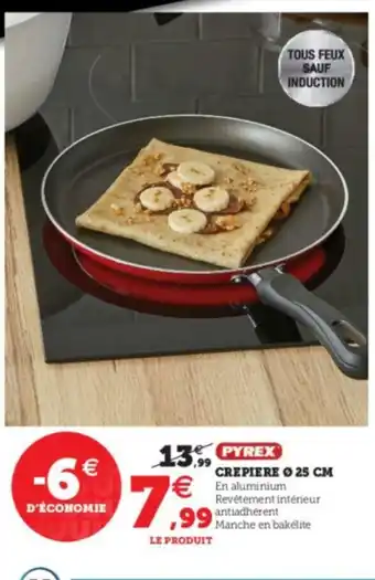 Super U Crepiere Ø 25 cm offre