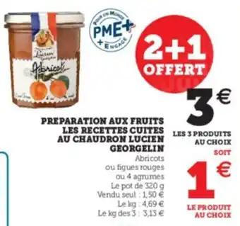 Super U Preparation aux Fruits Les Recettes Cuites au Chaudron Lucien offre