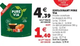 Super U Edulcorant Pure Via offre