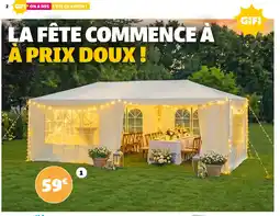 Gifi Tonnelle palerme offre