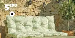 Gifi Coussin dossier palette offre