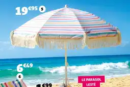 Gifi Parasol de plage anti envol offre