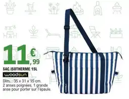E.Leclerc Sac isotherme woodsun offre