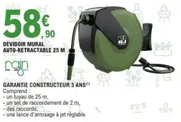 E.Leclerc Devidoir mural auto-retractable offre
