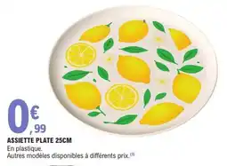 E.Leclerc Assiette plate offre