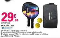 E.Leclerc Pickleball set schildkröt offre