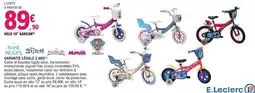 E.Leclerc Velo 10 garcon offre