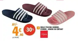 E.Leclerc Mule piscine homme femme junior ou enfant offre