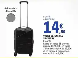 E.Leclerc Valise extensible offre