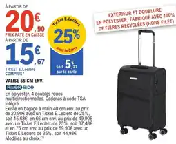 E.Leclerc Valise offre