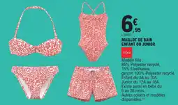 E.Leclerc Maillot de bain enfant ou junior offre
