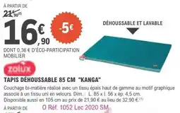 E.Leclerc Tapis déhoussable kanga offre