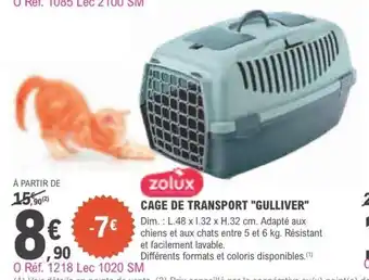 Cage de transport gulliver