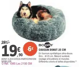 E.Leclerc Coussin donut bobby offre