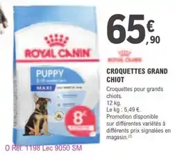 E.Leclerc Croquettes grand chiot offre