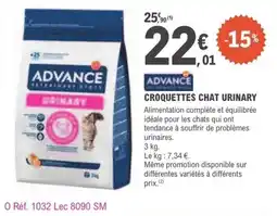 E.Leclerc Croquettes chat urinary offre