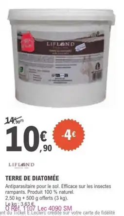 E.Leclerc Terre de diatomée offre