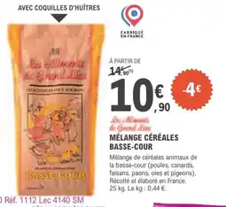 E.Leclerc Mélange céréales basse-cour offre