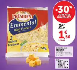 Bi1 Emmental rape pasteurise president offre