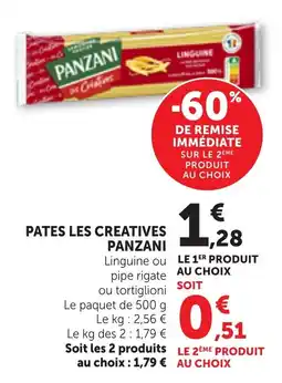 Bi1 Pates les creatives panzani offre