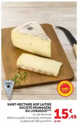 Bi1 Saint-nectaire aop laitier société fromagère du livradois offre