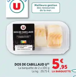 Bi1 Dos de cabillaud u offre