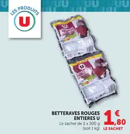 Bi1 Betteraves rouges entieres u offre