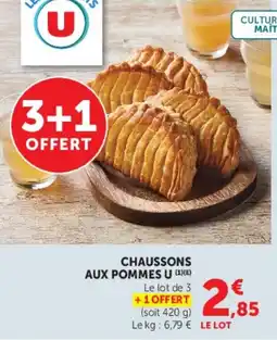 U Express Chaussons aux pommes u offre
