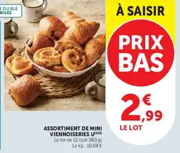 U Express Assortiment de mini viennoiseries u offre