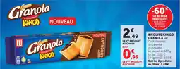 U Express Biscuits kango granola lu offre