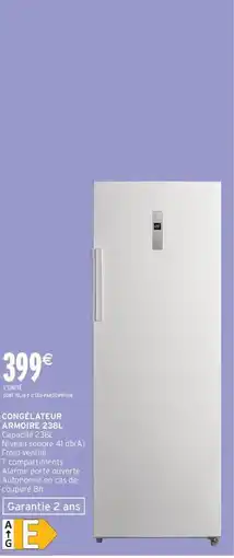 Intermarché Express Congélateur armoire offre