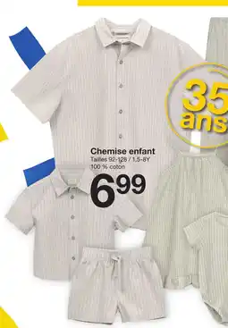 Zeeman Chemise enfant offre
