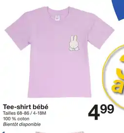 Zeeman Tee-shirt bébé offre