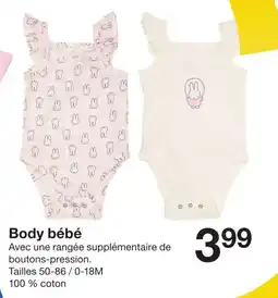 Zeeman Body bébé offre