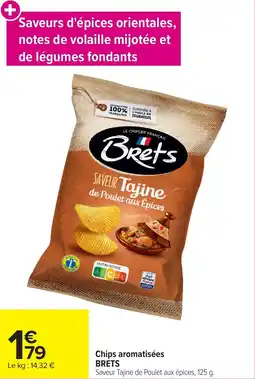 Carrefour Market Chips aromatisées brets offre
