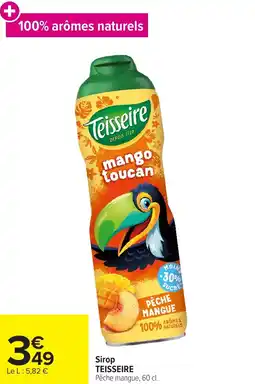Carrefour Market Sirop teisseire offre