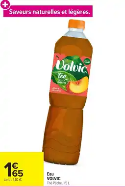 Carrefour Market Eau volvic offre