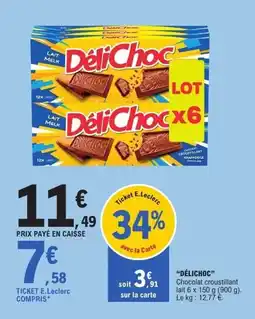 E.Leclerc DÉLICHOC offre